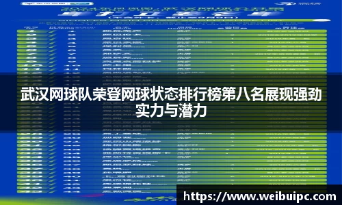 武汉网球队荣登网球状态排行榜第八名展现强劲实力与潜力