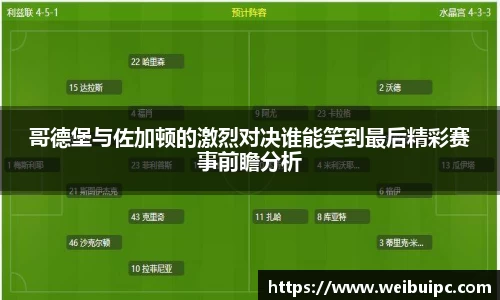 哥德堡与佐加顿的激烈对决谁能笑到最后精彩赛事前瞻分析